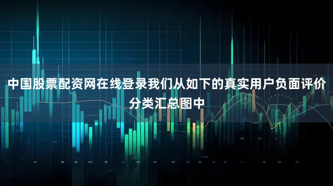 中国股票配资网在线登录我们从如下的真实用户负面评价分类汇总图中