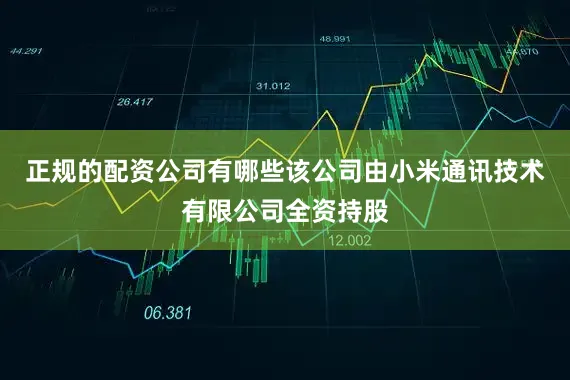 正规的配资公司有哪些该公司由小米通讯技术有限公司全资持股